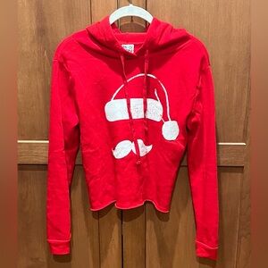 Modern Lux Red Santa Hoodie